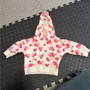 Jessica Simpson Pink Heart Hoodie